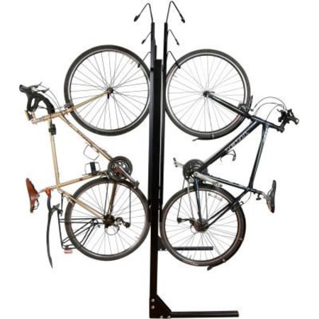 SARIS CYCLING GROUP SarisÂ, Indoor 6 Bike Non-Lockable Double Sided Vertical Storage Rack 8033